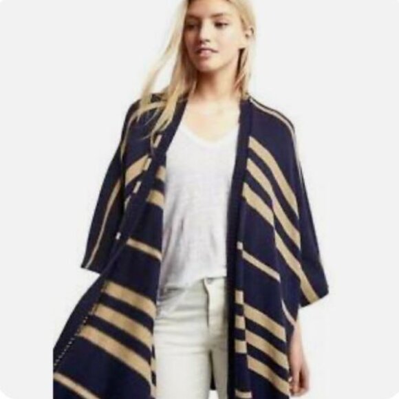 GAP Oversized Striped Cardigan NWOT - Picture 1 of 5